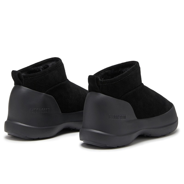 Moon Boot Luna Low Suede Boots anthracite | Skolyx
