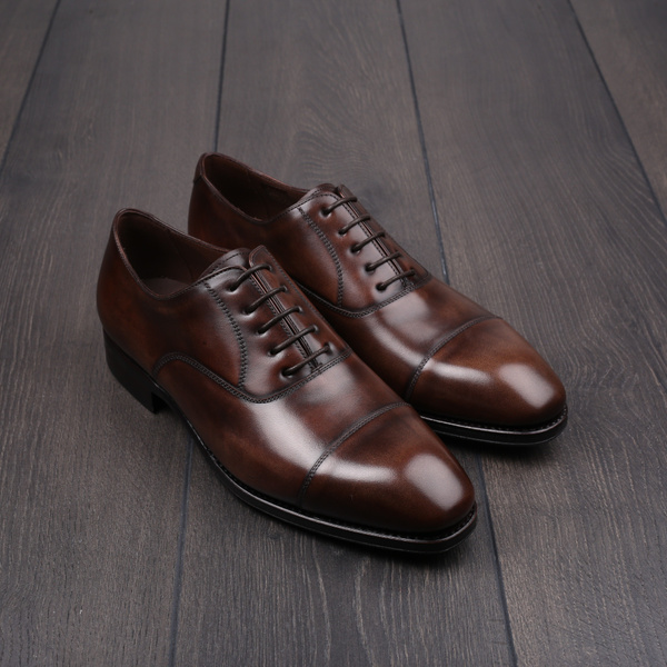 TLB plain cap toe oxford brown EU40 / UK6 - seconds