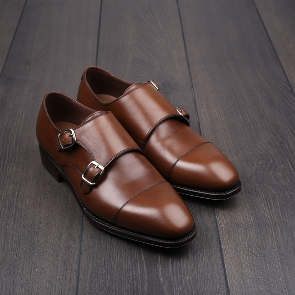 TLB double monk brown EU40 / UK6 - seconds