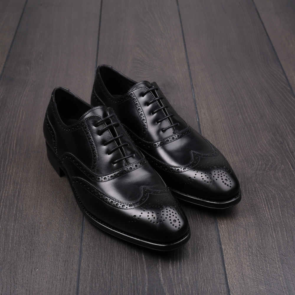 TLB full brouge oxford black EU40,5 / UK6,5 - seconds