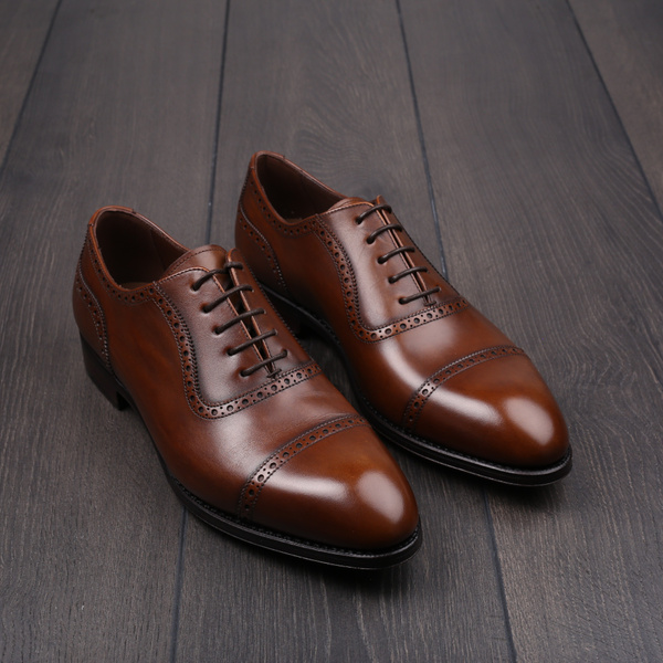 TLB adelaide oxford medium brown G-width EU40,5 / UK6,5 - seconds