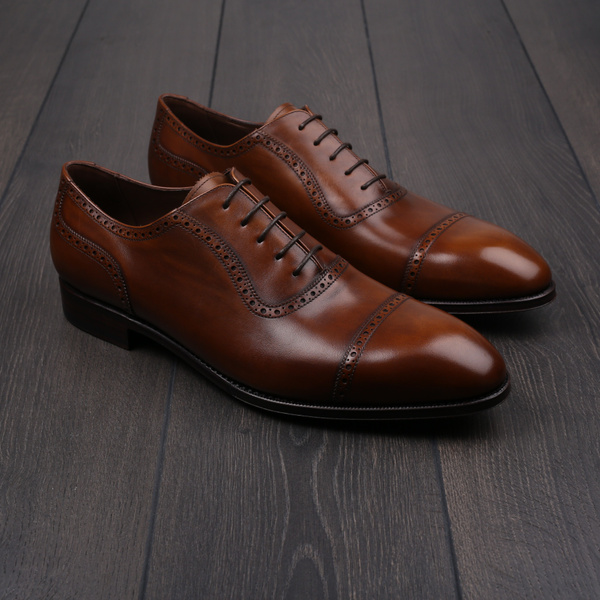 TLB adelaide oxford medium brown EU46 / UK12 - seconds