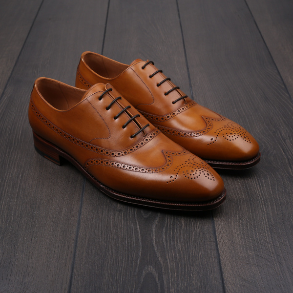 TLB faux wingtip brown EU44 / UK10 - seconds