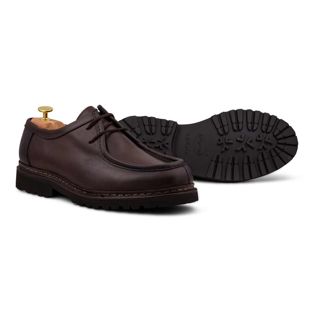 Yanko Tyrolean derby dark brown chromex