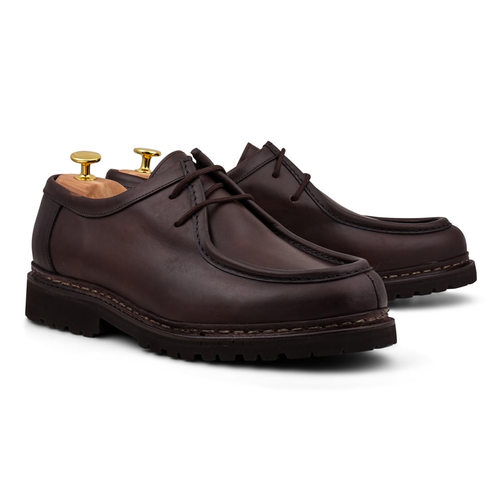 Yanko Tyrolean derby dark brown chromex