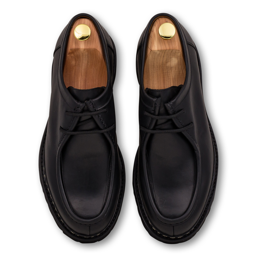 Yanko Tyrolean derby black chromex