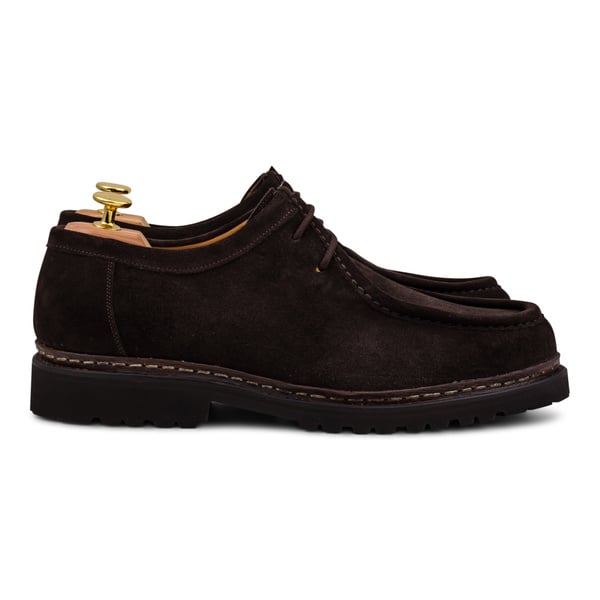 Yanko Tyroler derby dark brown suede