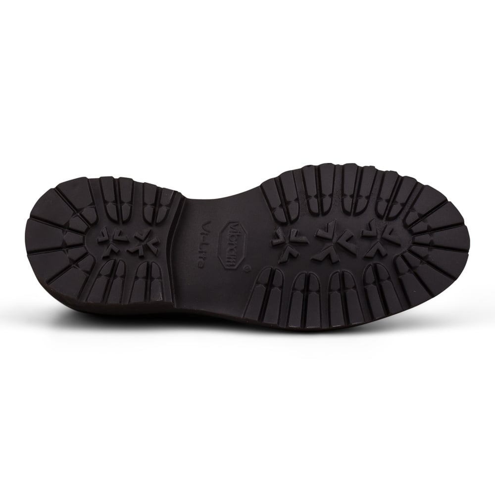 Yanko Tyrolean derby dark brown waxy commander