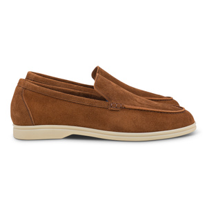 Medium brown reverse kudu suede
