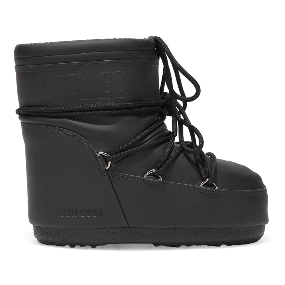 Moon Boot Icon Low rubber black