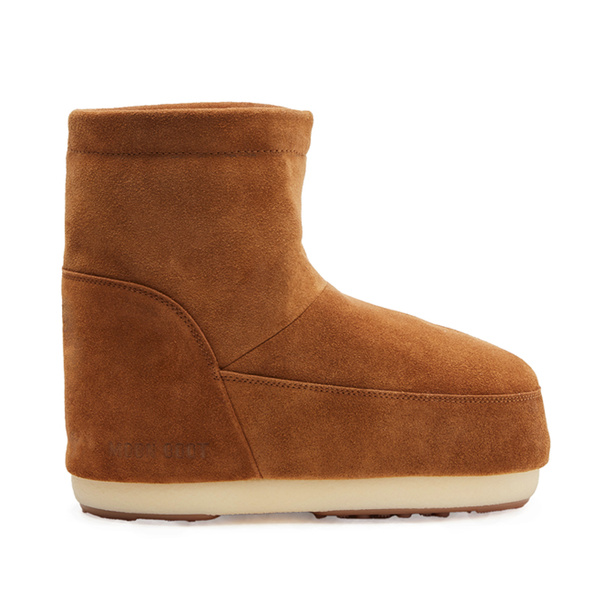 Moon Boot Icon Low no lace suede cognac
