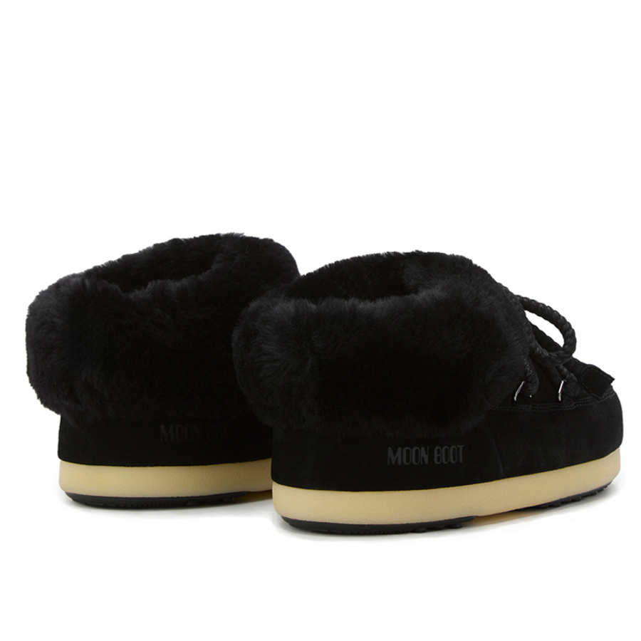 Moon Boot Mule suede black | Your expert on quality shoes | Skolyx