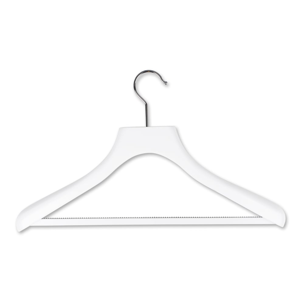 Premium jakkebøjle hvidt træ med indgravering