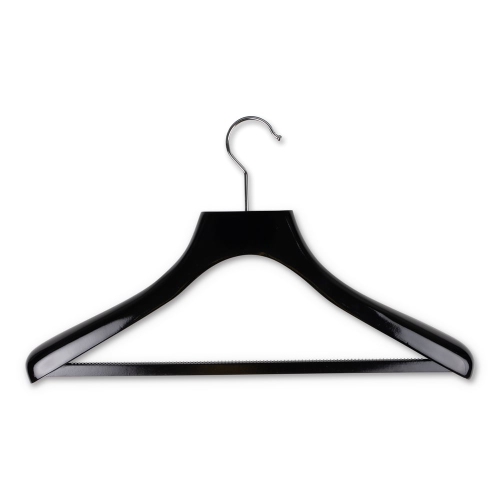 Premium jakkebøjle sort træ med indgravering