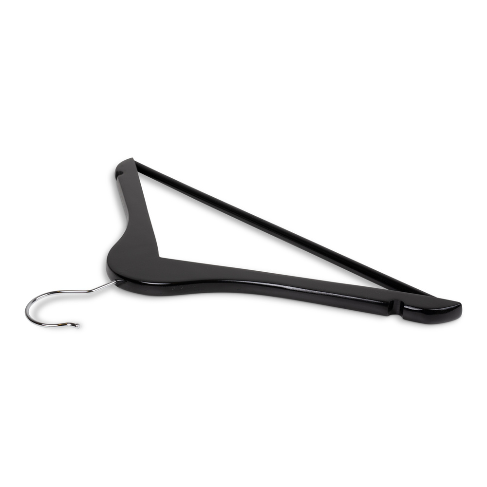 Bøjle til dameskjorter sort træ