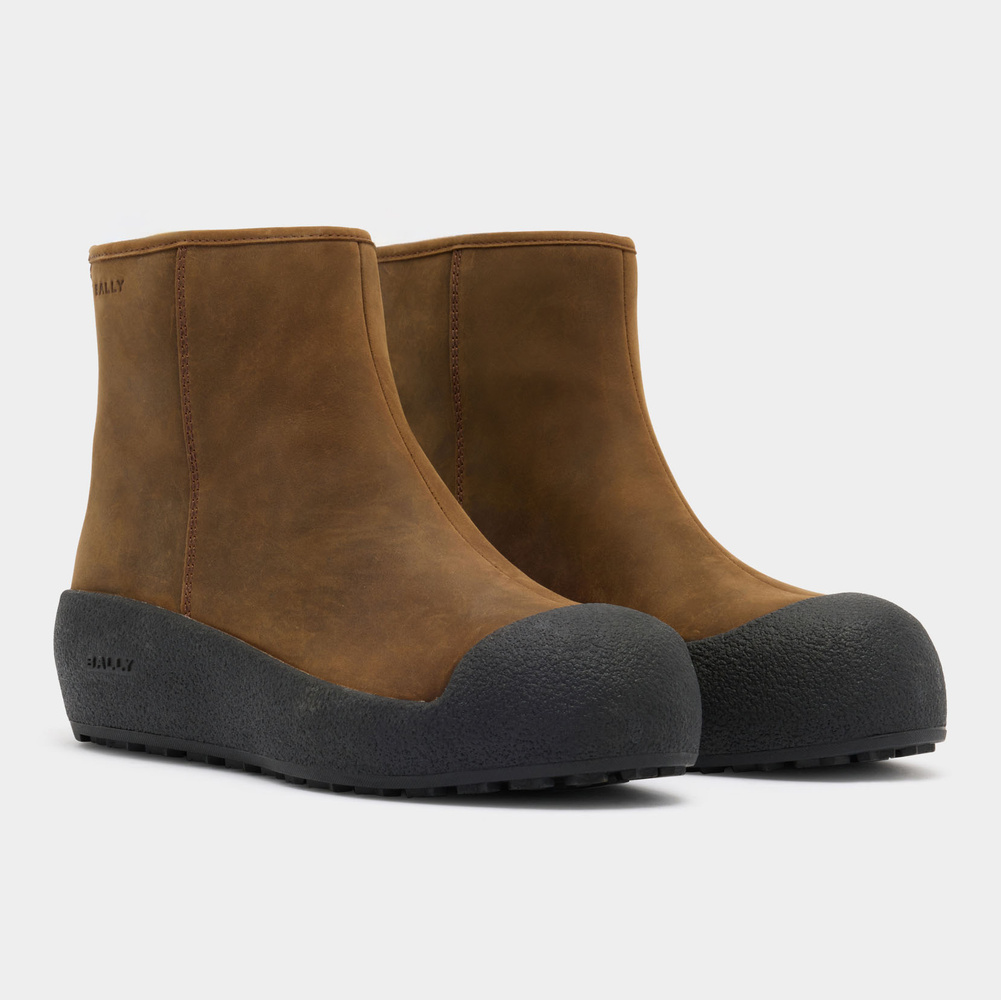 Bally curlingstøvler dame Guard III brun nubuck