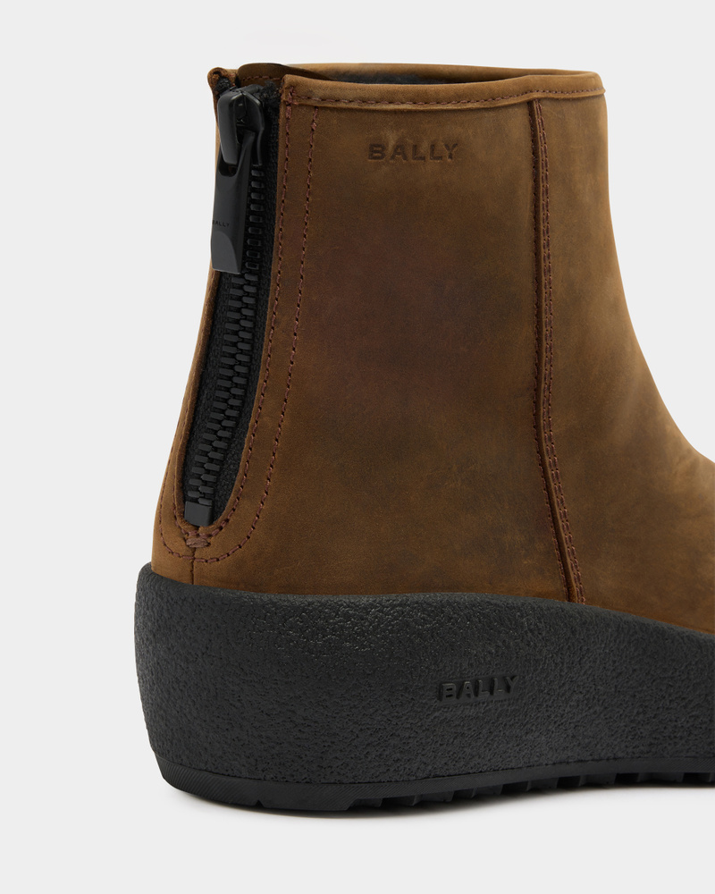 Bally curlingstøvler dame Guard III brun nubuck