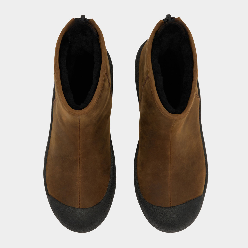 Bally curlingstøvler dame Guard III brun nubuck