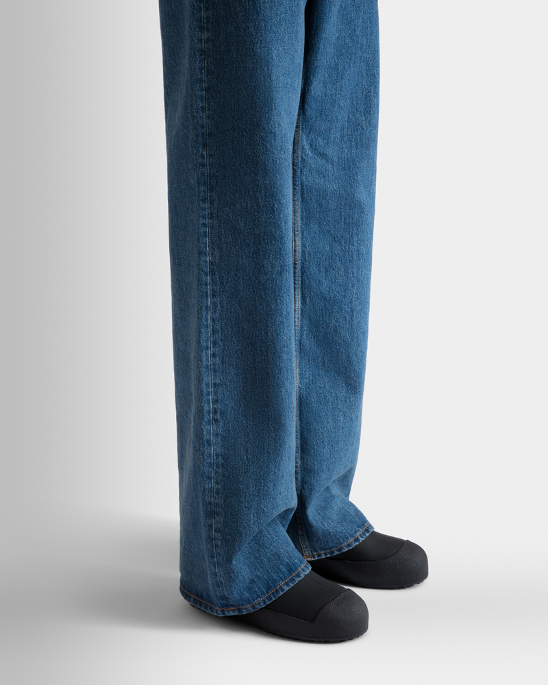 Bally curlingstøvler herre Guard III svart semsket skinn