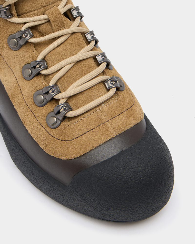 Bally curling hikingstøvler dame Calys III lysbrun og svart