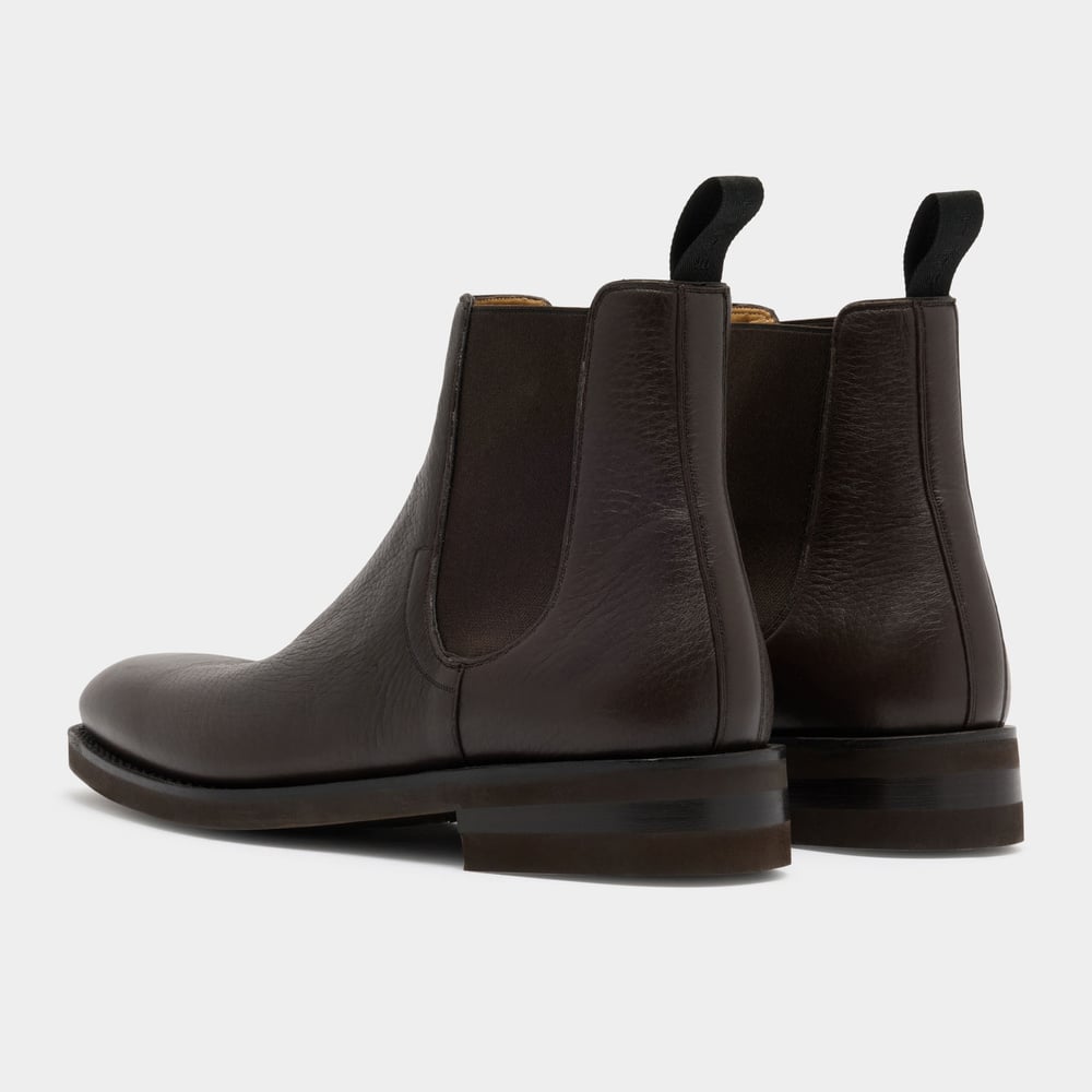 Bally Scribe Saball chelsea mørkebrun grain