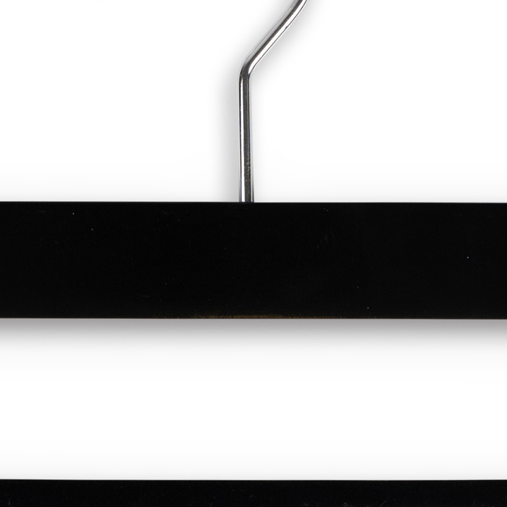 Premium buksebøjle sort træ med indgravering