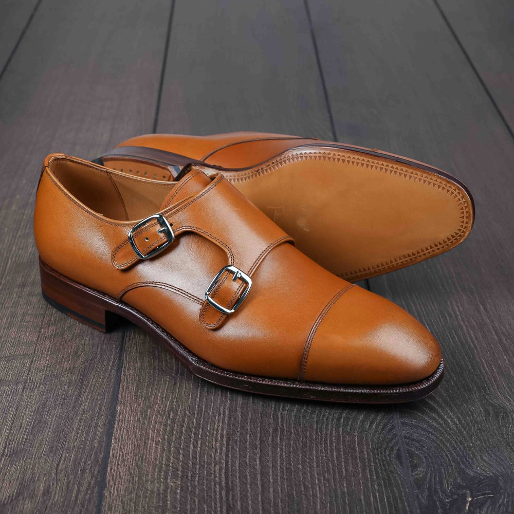 Yanko Double monk light brown UK6 / EU40 - Sample