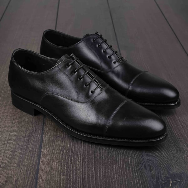 Skolyx black plain cap toe oxford U8,5 / EU42,5 - Sample