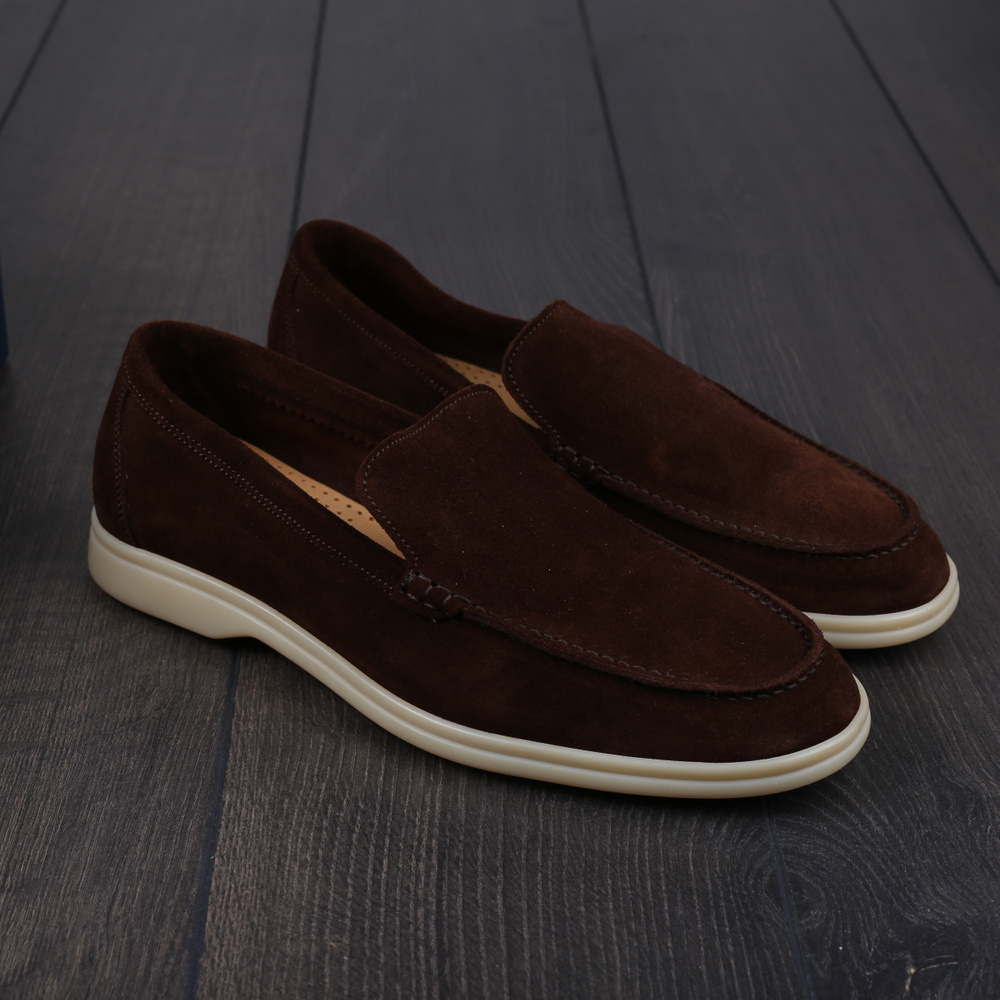 Yanko Traveler loafers brown suede UK5 / EU39 - Seconds