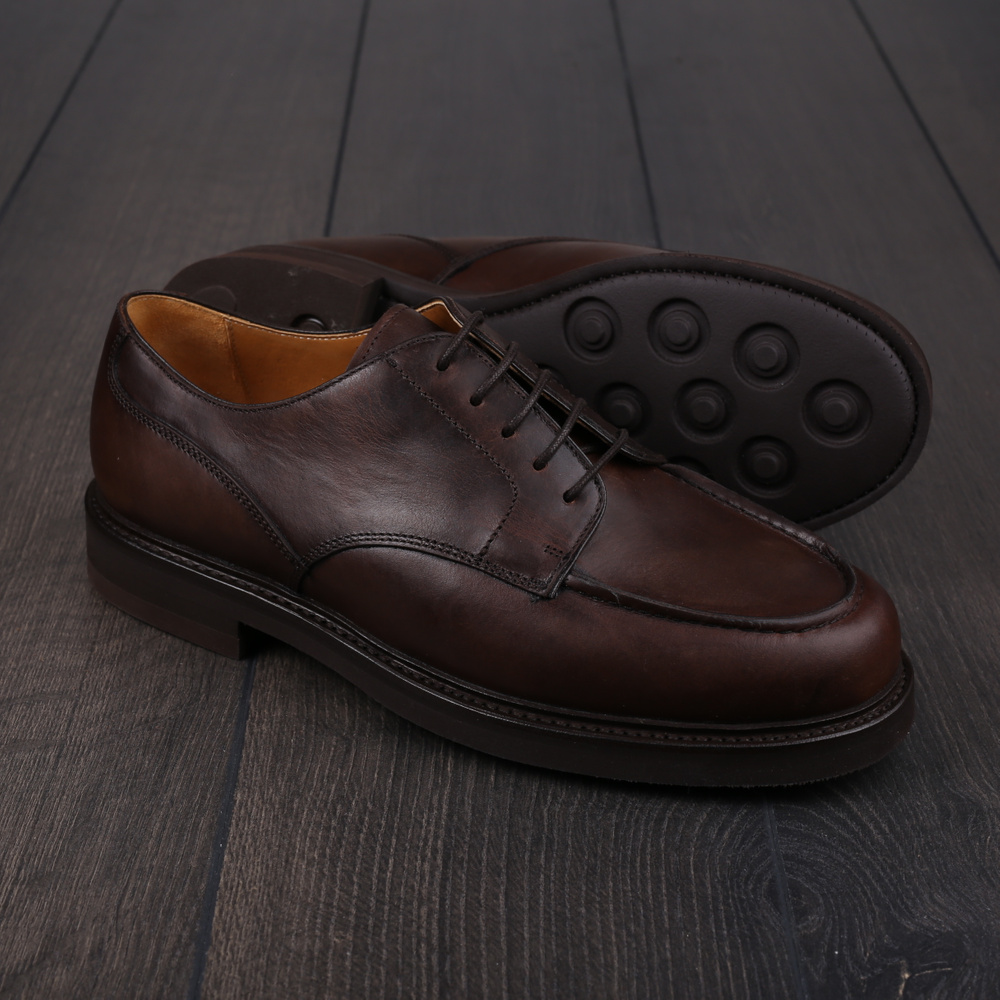 Yanko apron derby dark brown chromex UK8 / EU42 - Sample