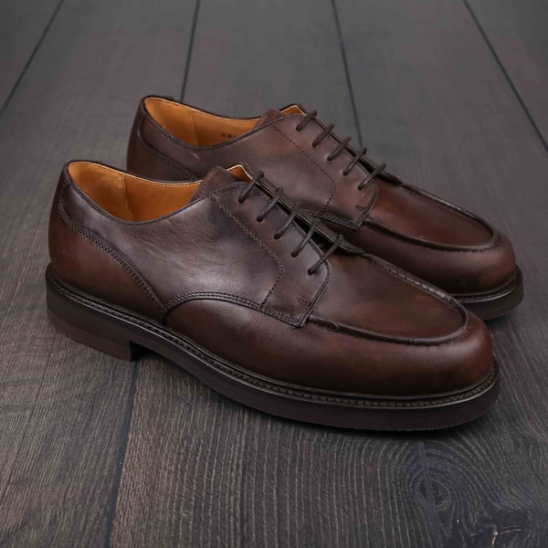 Yanko apron derby dark brown chromex UK8 / EU42 - Sample