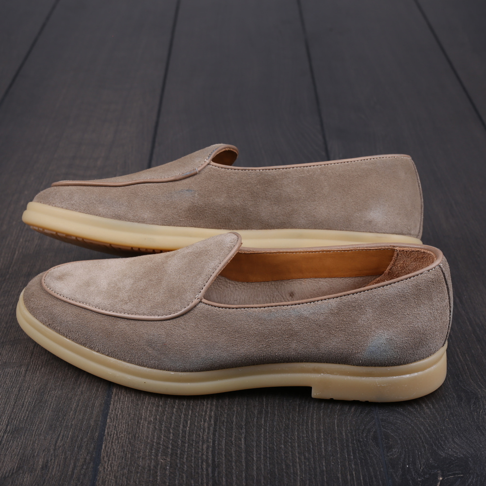 Yanko Traveler belgian loafers smoke reverse kudu suede UK5,5 / EU39,5 - Seconds