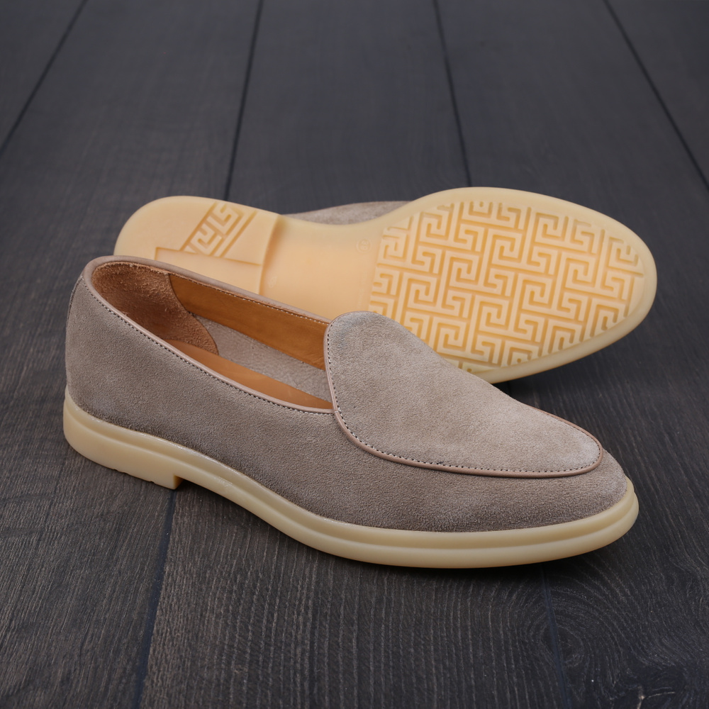 Yanko Traveler belgian loafers smoke reverse kudu suede UK5,5 / EU39,5 - Seconds