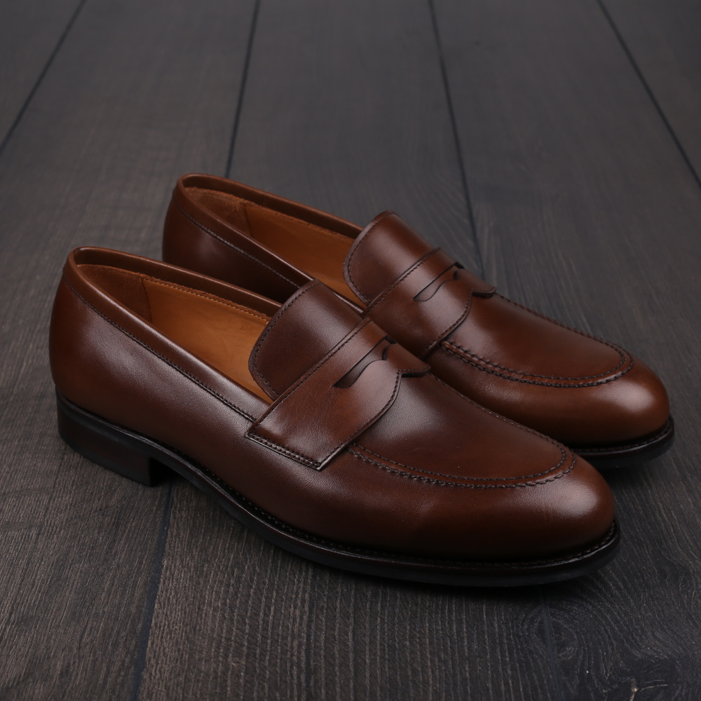 Skolyx Dark Brown Penny Loafer UK6,5 / EU40,5 - Seconds