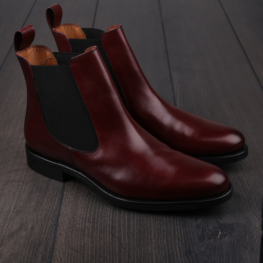 Yanko chelsea boot burgundy ladies UK6 / EU40 - Sample