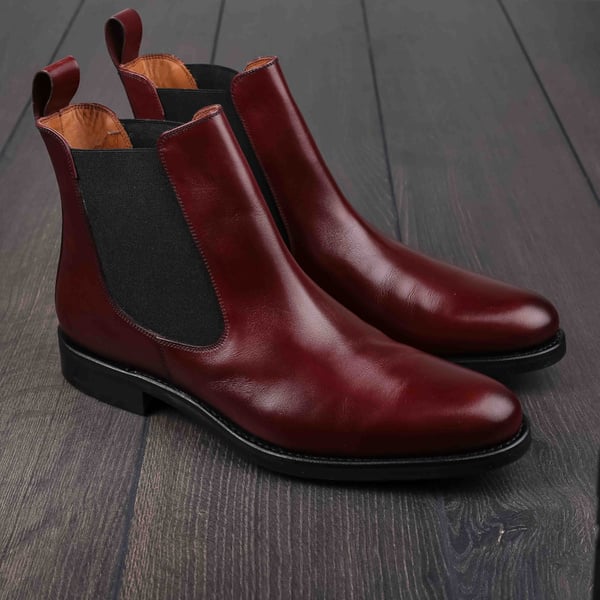 Yanko chelsea boot burgundy ladies UK6 / EU40 - Sample