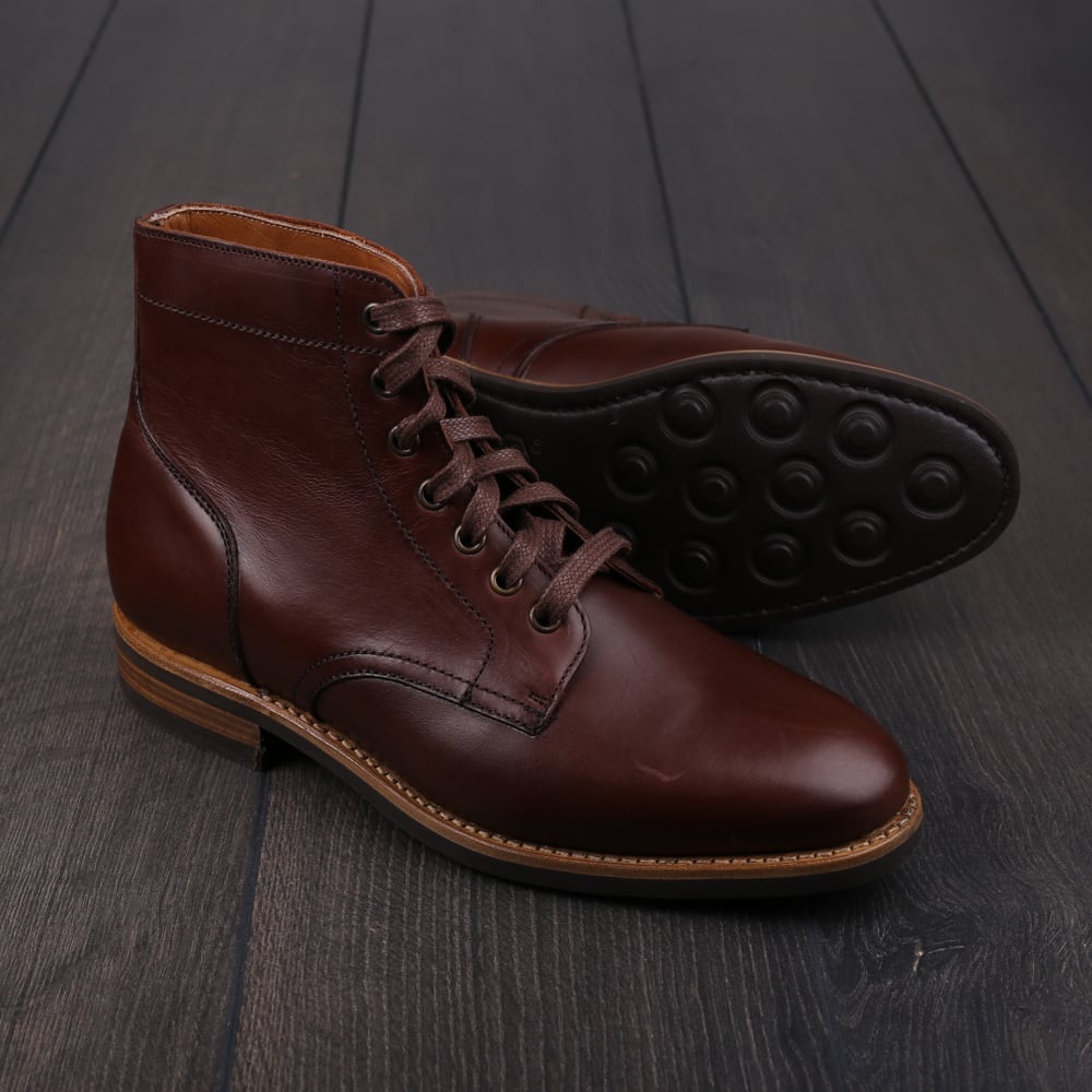 Yanko Cap toe service boot dark brown chromex UK5 / EU39 - Seconds
