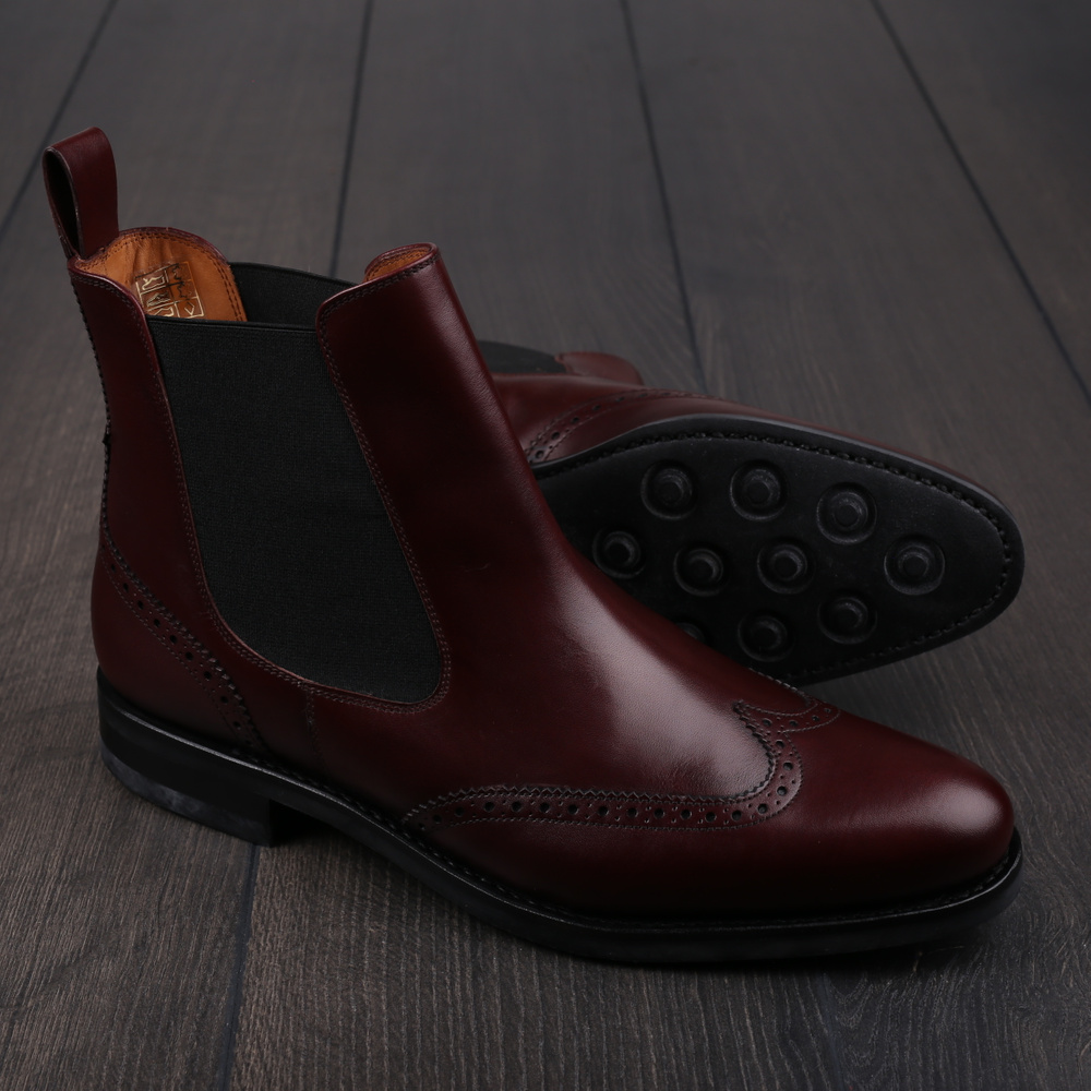 Yanko chelsea boot burgundy ladies UK6 / EU40 - Sample
