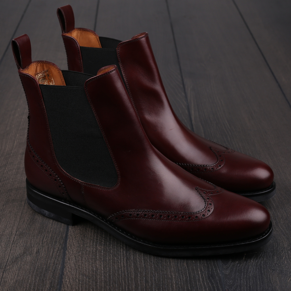 Yanko chelsea boot burgundy ladies UK6 / EU40 - Sample