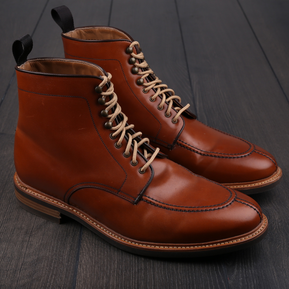 Yanko NST boot cognac Shell cordovan UK10,5 / EU44,5 - Seconds