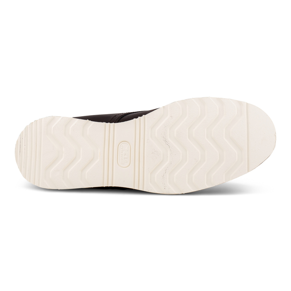 Yanko moc toe boot mørkebrun chromex