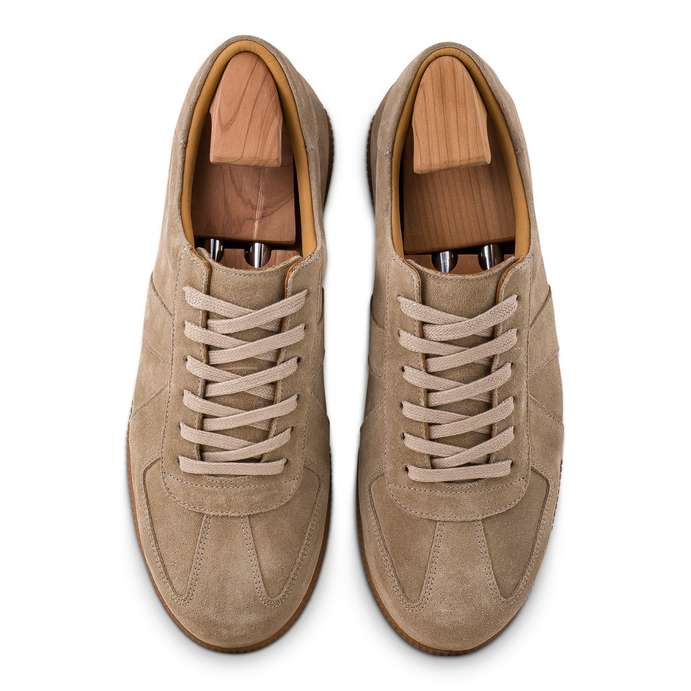 Skolyx Premium GAT-sneaker mörk sand mocka