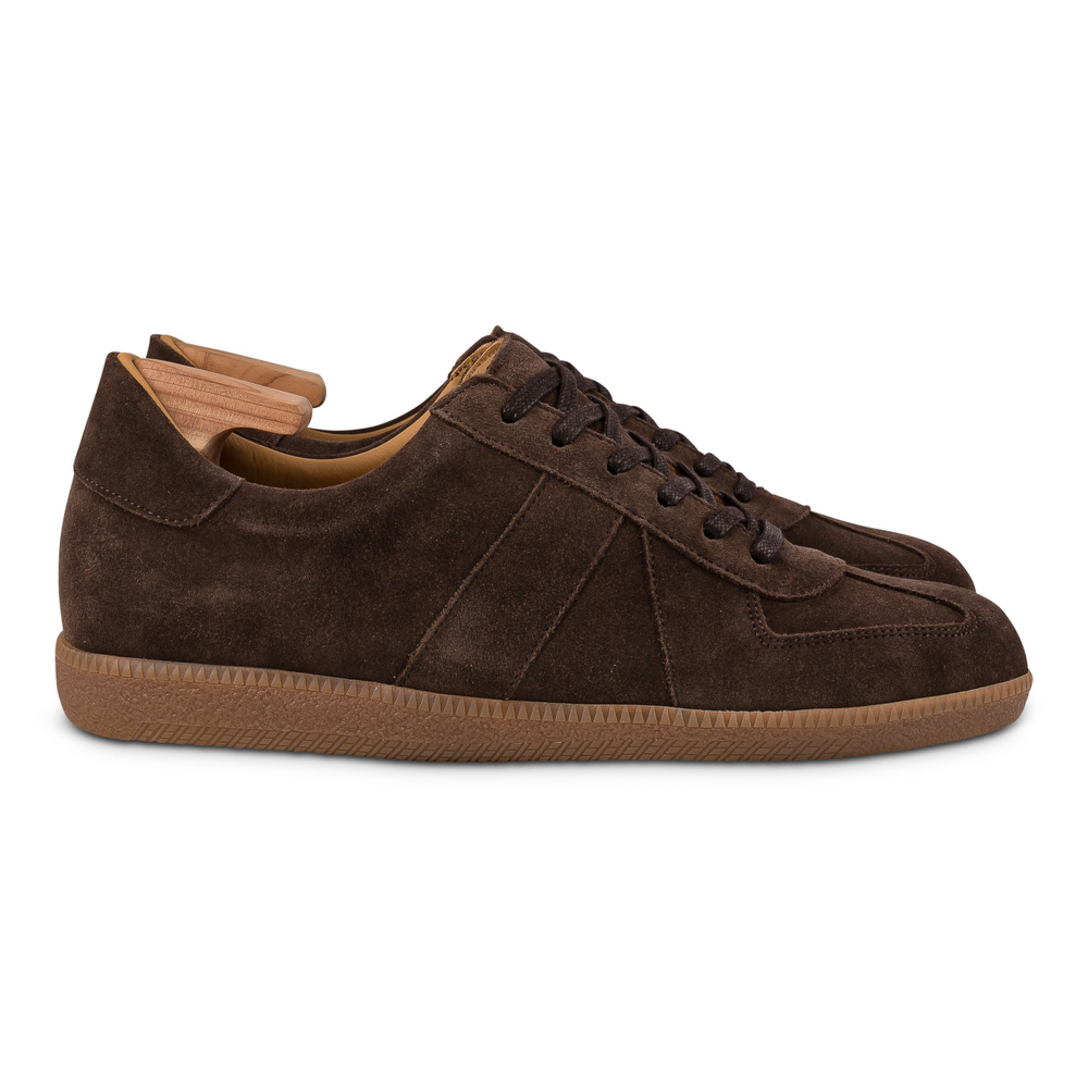 Skolyx premium GAT-sneaker mörkbrun mocka