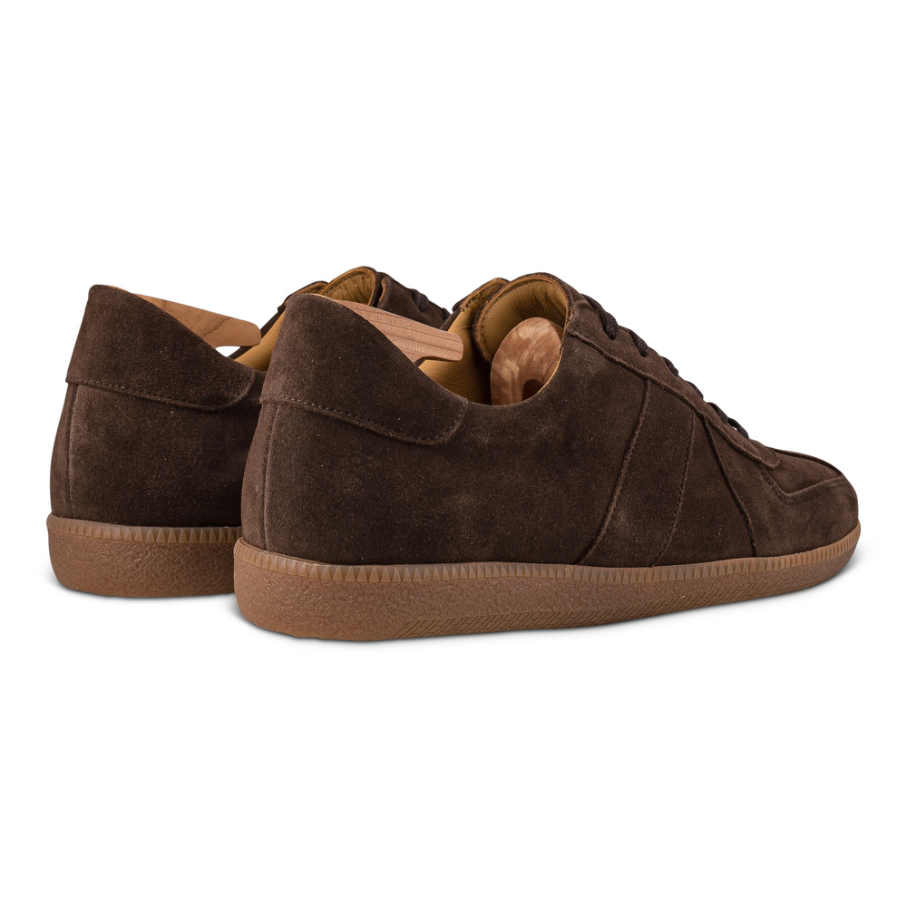 Skolyx premium GAT-sneaker mörkbrun mocka