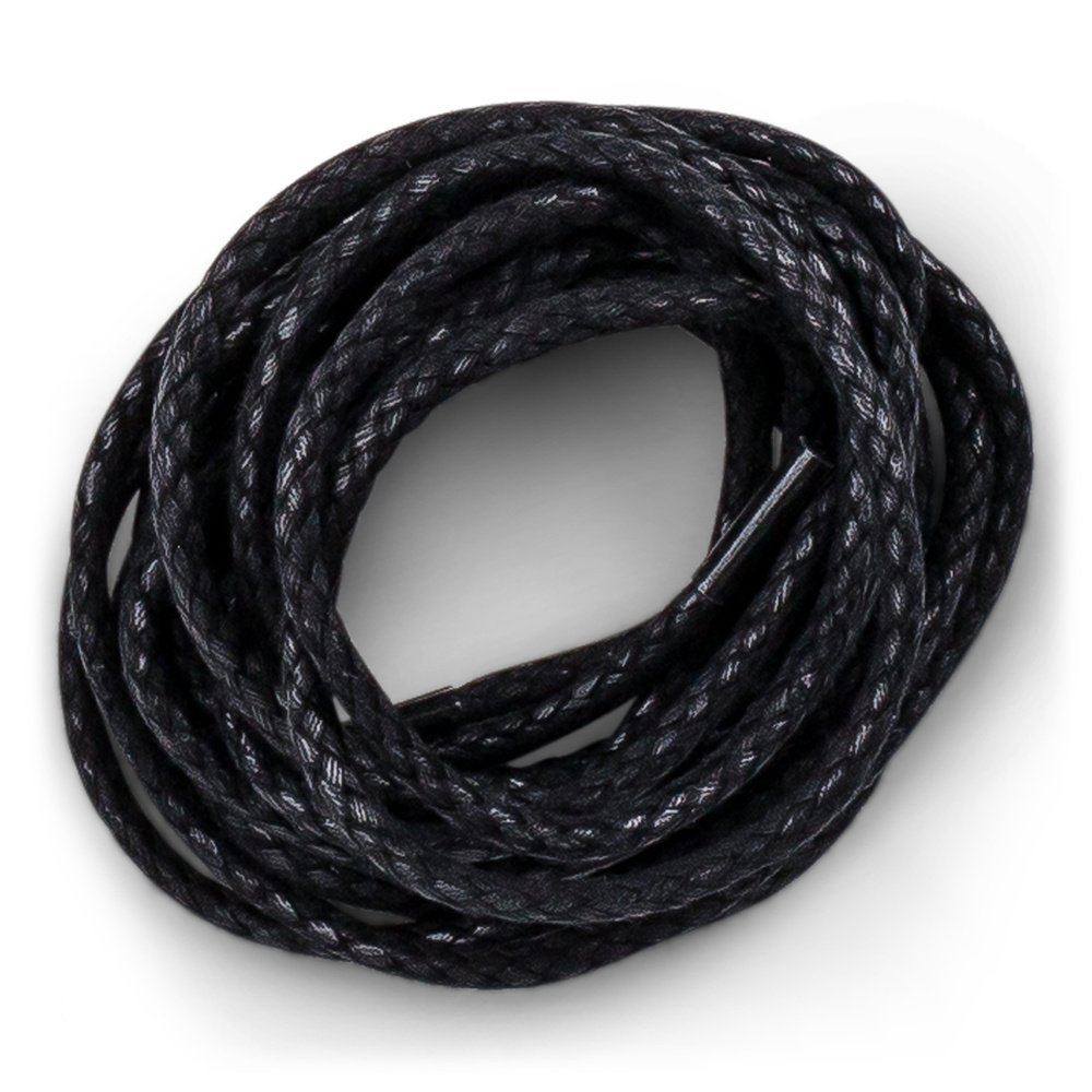 Rund geflochtene Schnürsenkel 4 mm
