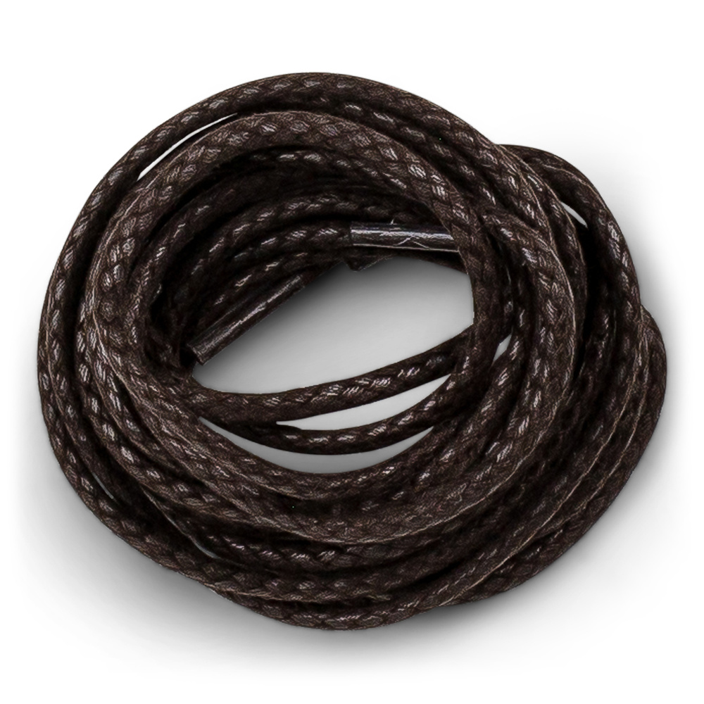 Rund geflochtene Schnürsenkel 4 mm