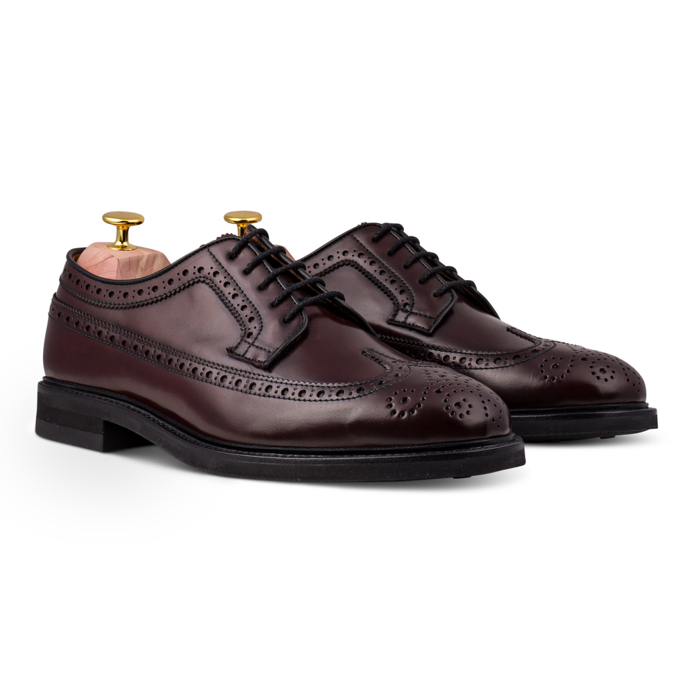 Yanko longwing derby bordeaux Shell cordovan