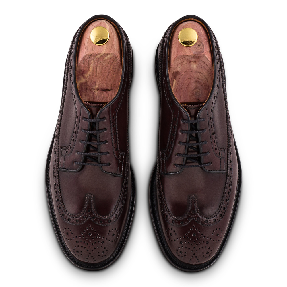 Yanko longwing derby bordeaux Shell cordovan