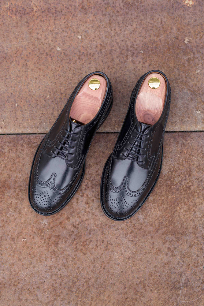 Yanko longwing derby sort Shell cordovan