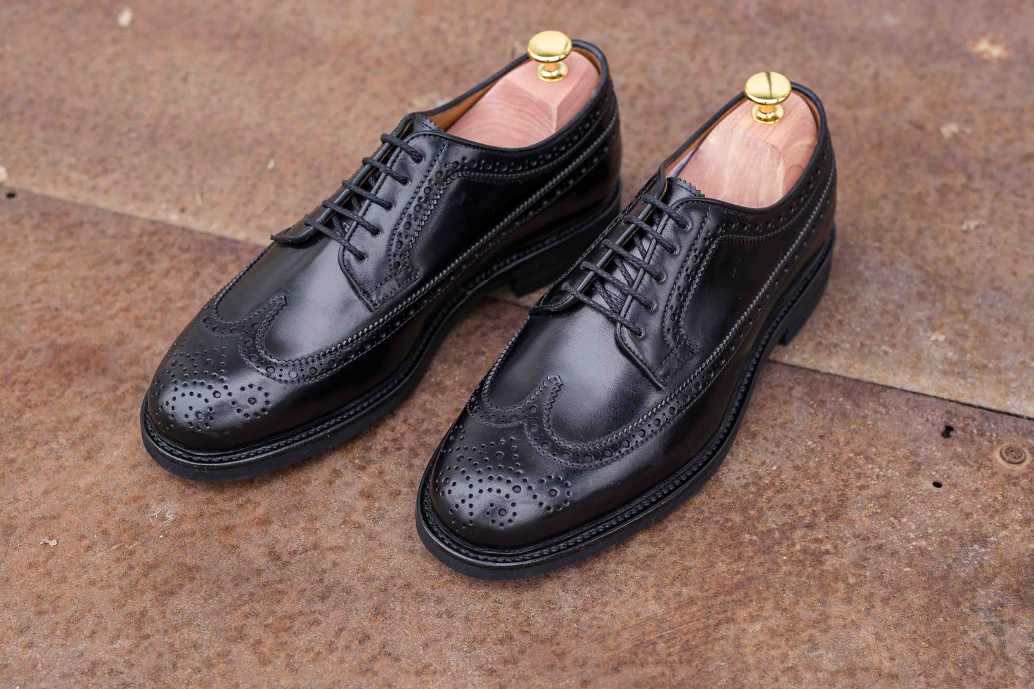 Yanko longwing derby sort Shell cordovan